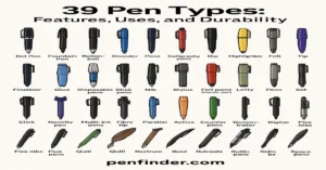 Pen types