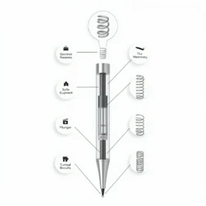 Retractable Pen Springs