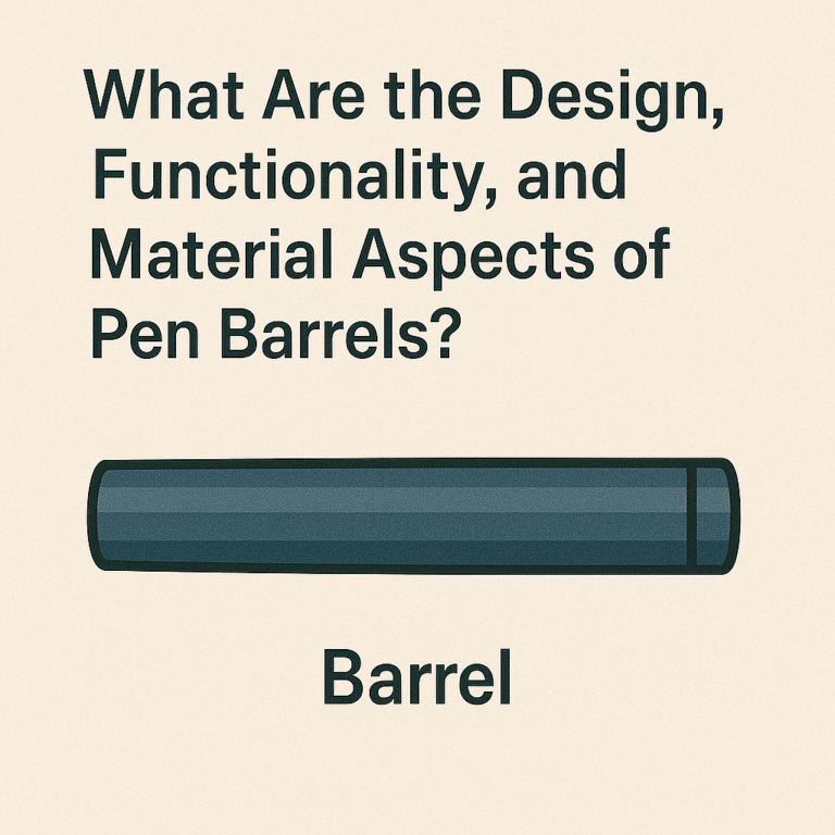 What Are the Design, Functionality, and Material Aspects of Pen Barrels?