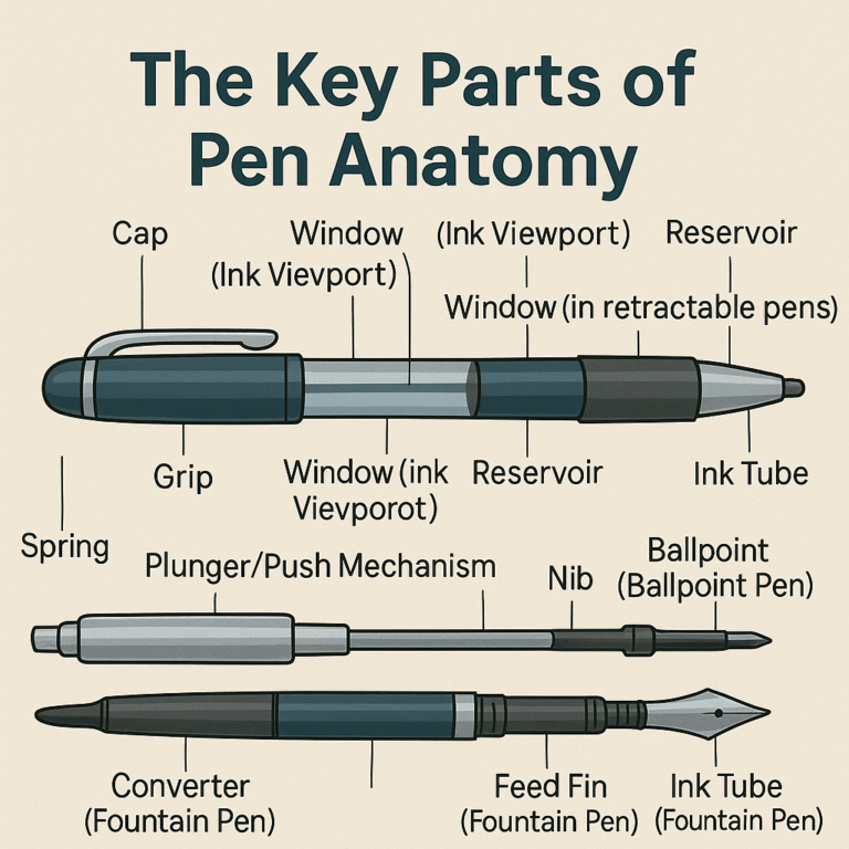 the Key Parts of Pen Anatomy?