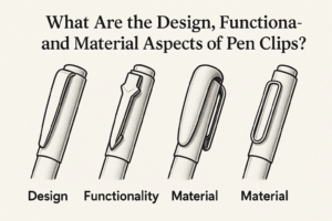What Are the Design, Functionality, and Material Aspects of Pen Clips?