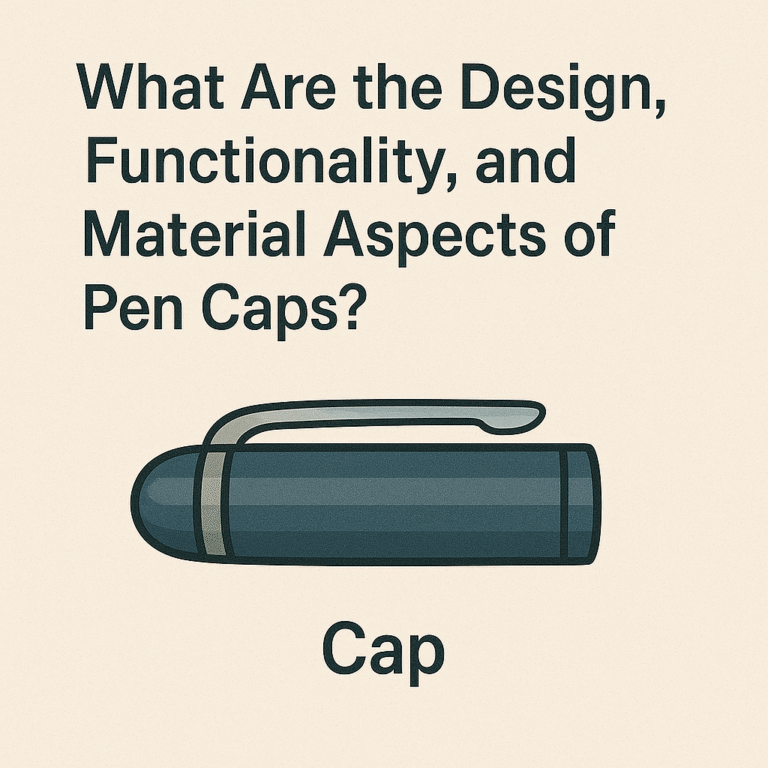 What Are the Design, Functionality, and Material Aspects of Pen Caps?