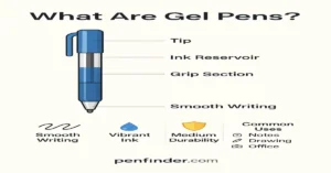 Gel pens
